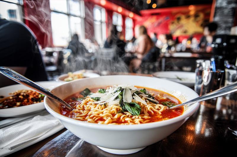 Tomato Basil Fusion Ramen