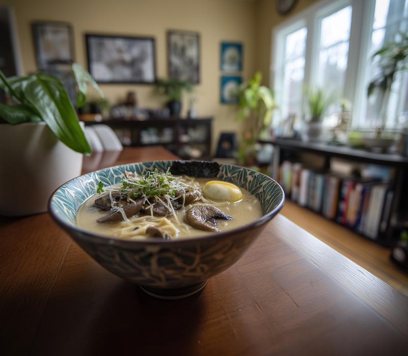 Truffle Mushroom Ramen