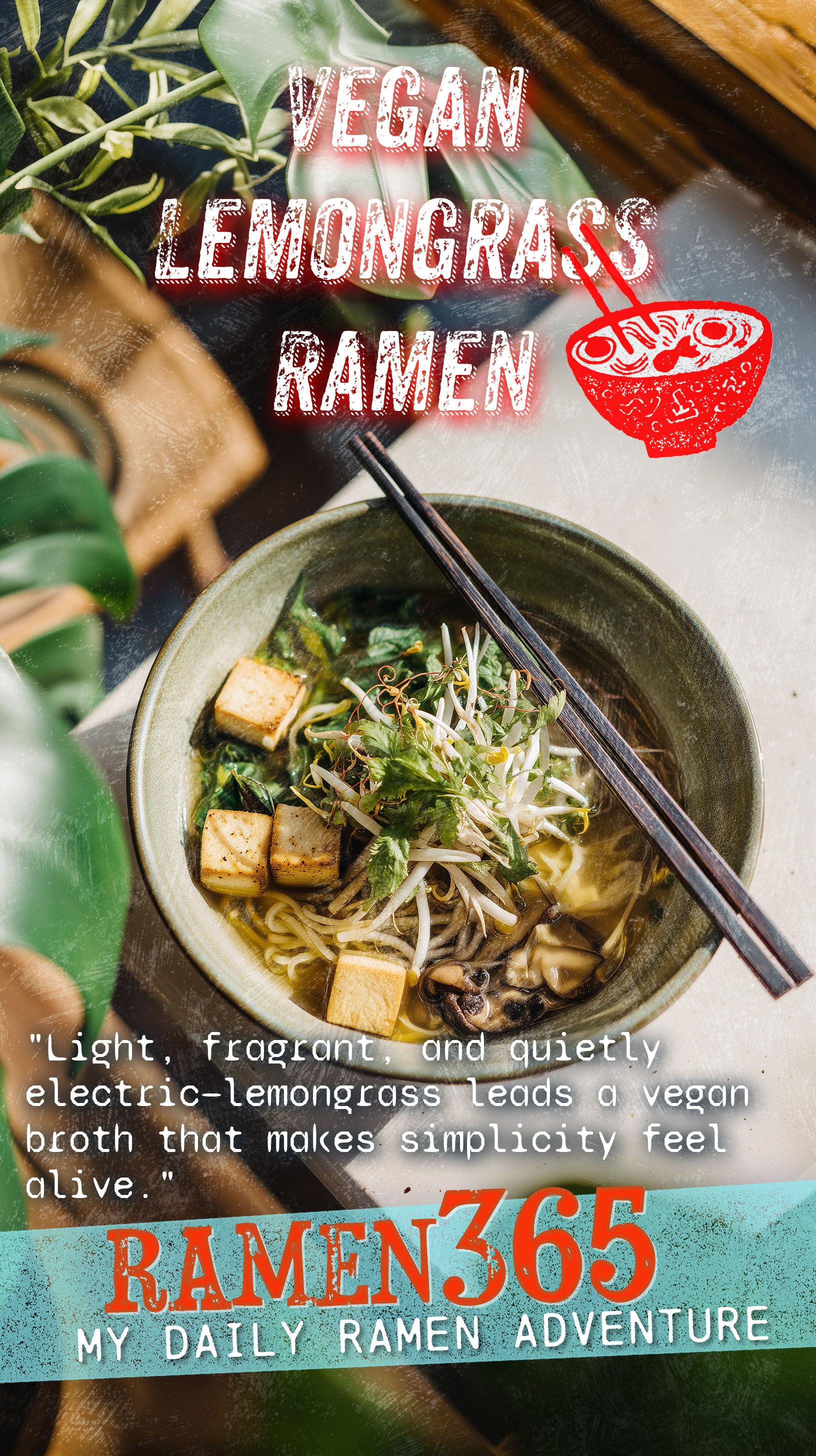Vegan Lemongrass Ramen