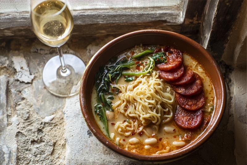 White Bean Catalan Ramen