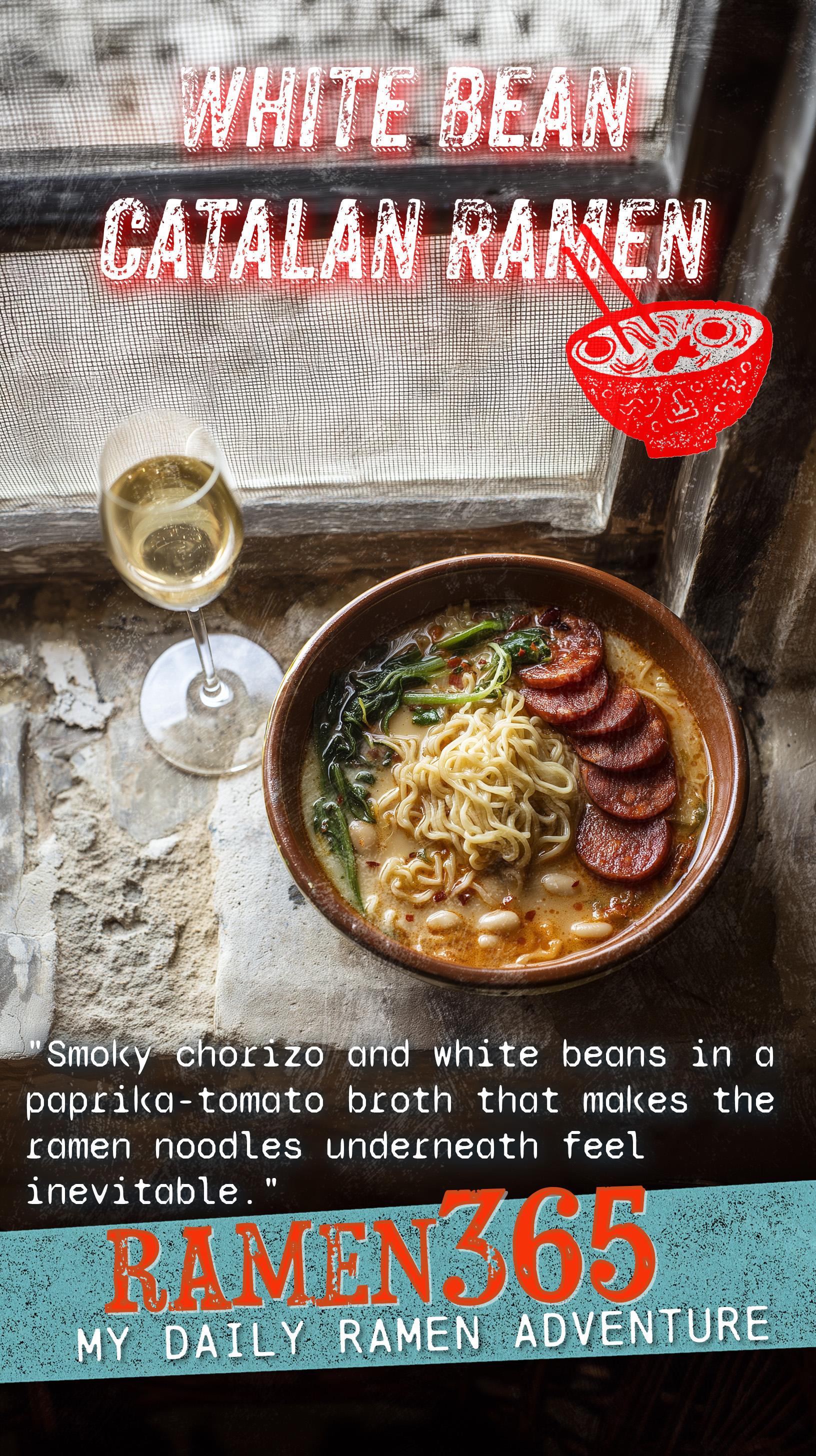 White Bean Catalan Ramen