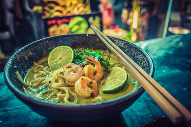 Zesty Thai Green Curry Ramen