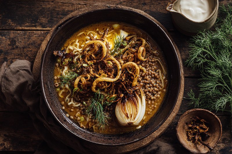 Buckwheat Roasted Garlic Ramen - Today's Ramen