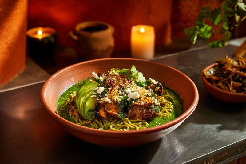 Chicken Mole Verde Ramen - Today's Ramen