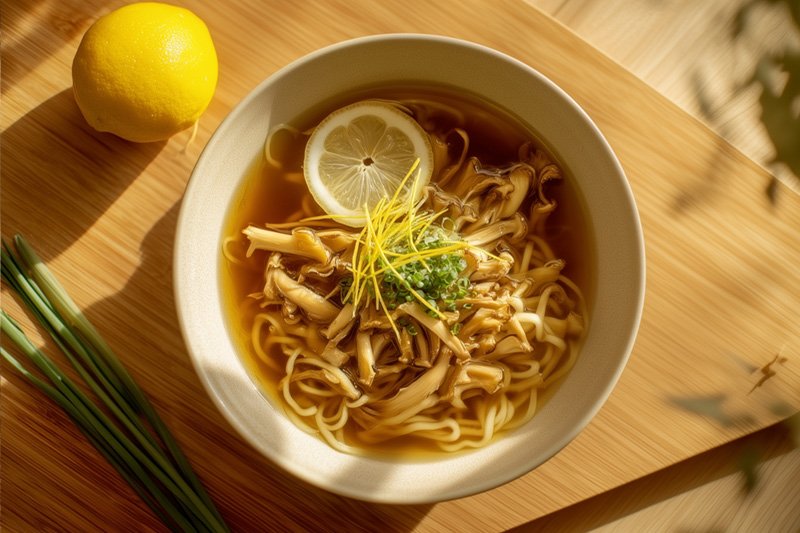 Maitake Yuzu Ramen - Today's Ramen