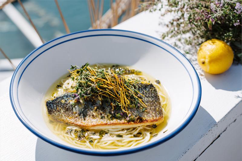 Branzino Herb Ramen