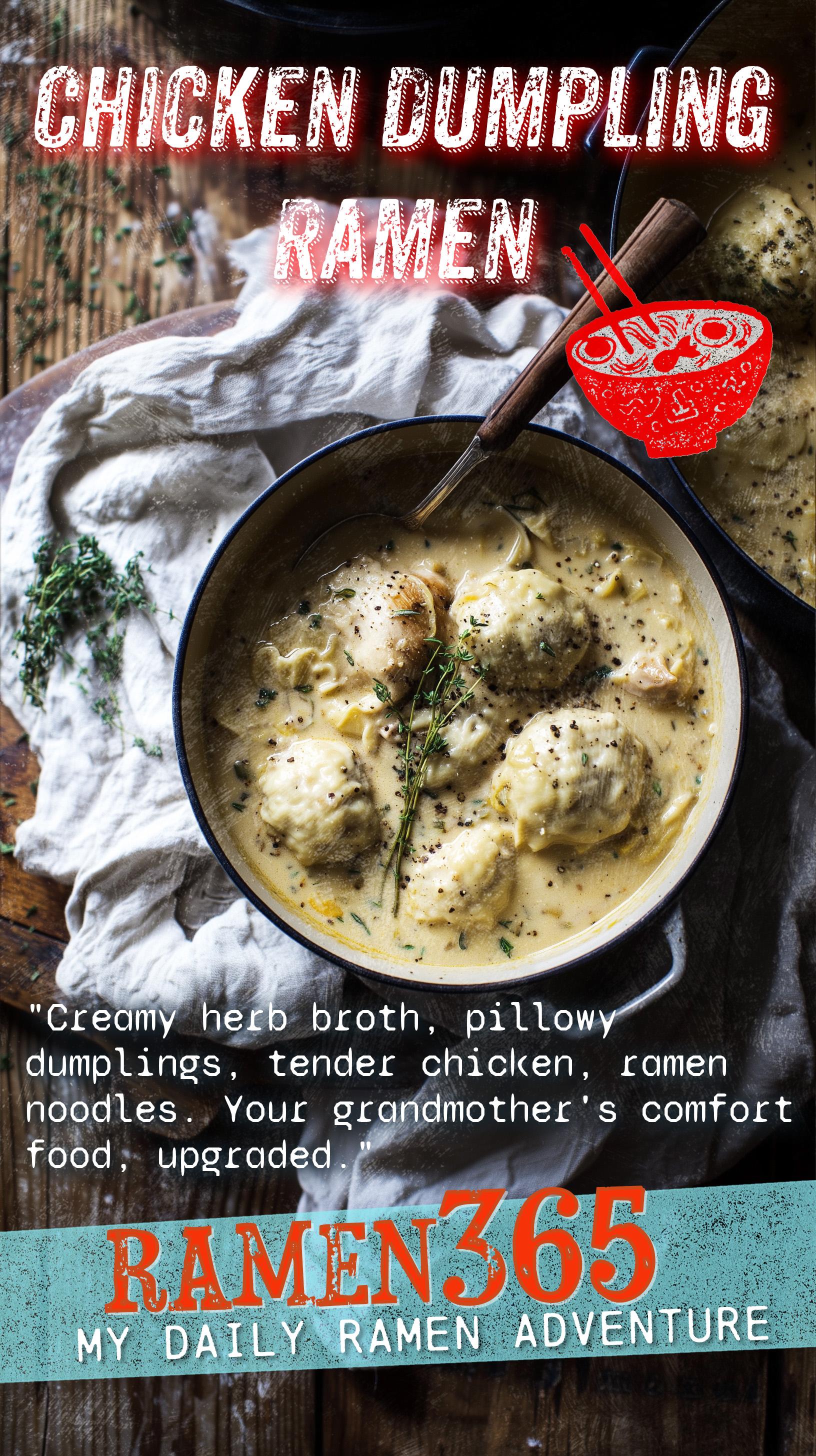 Chicken Dumpling Ramen
