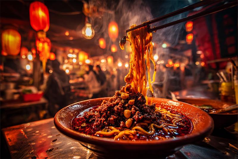 Cumin-Lamb Dan Dan Ramen