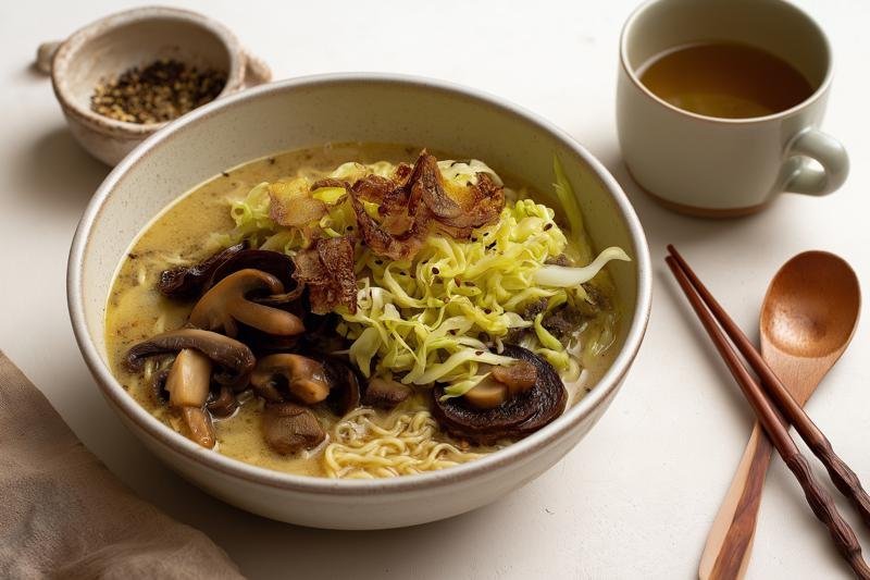 Garlic Sesame Ramen - Today's Ramen