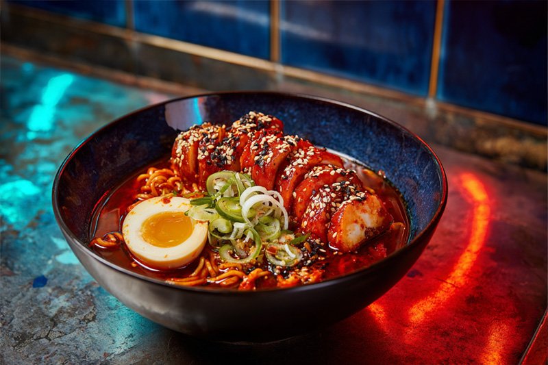 Gochujang Chicken Thigh Ramen - Today's Ramen