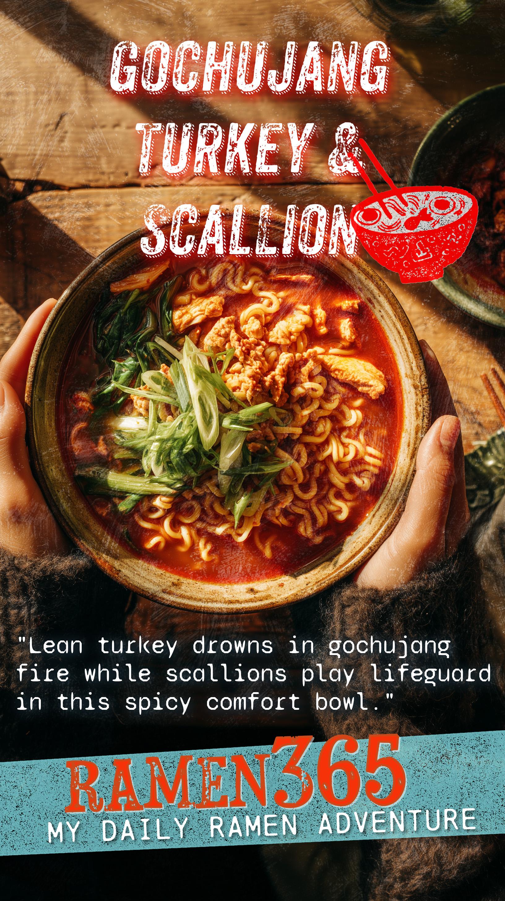 Gochujang Turkey & Scallion