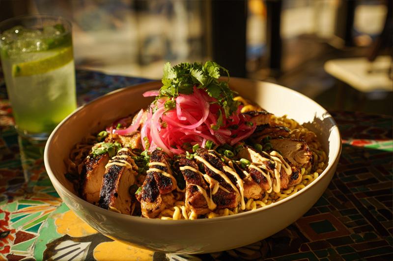 Grilled Chicken Shawarma Ramen