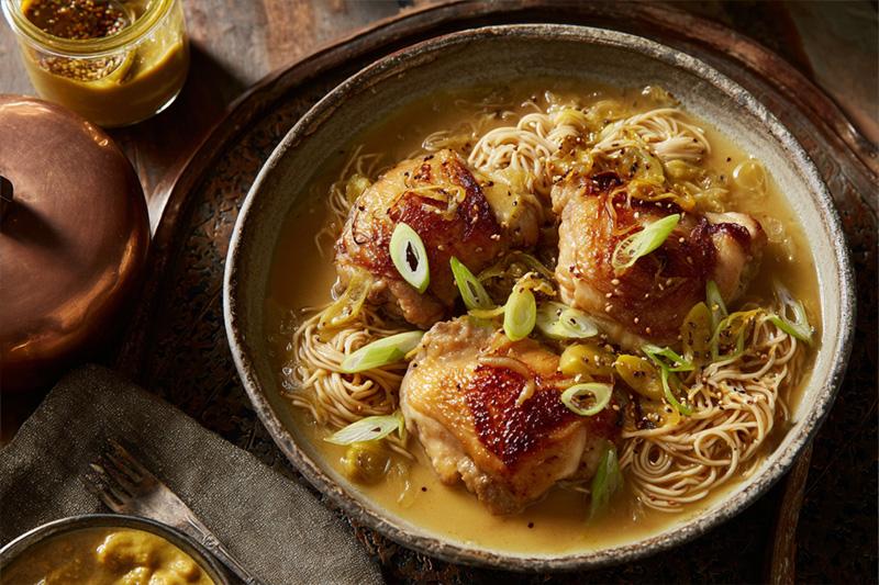 Honey Mustard Chicken Ramen
