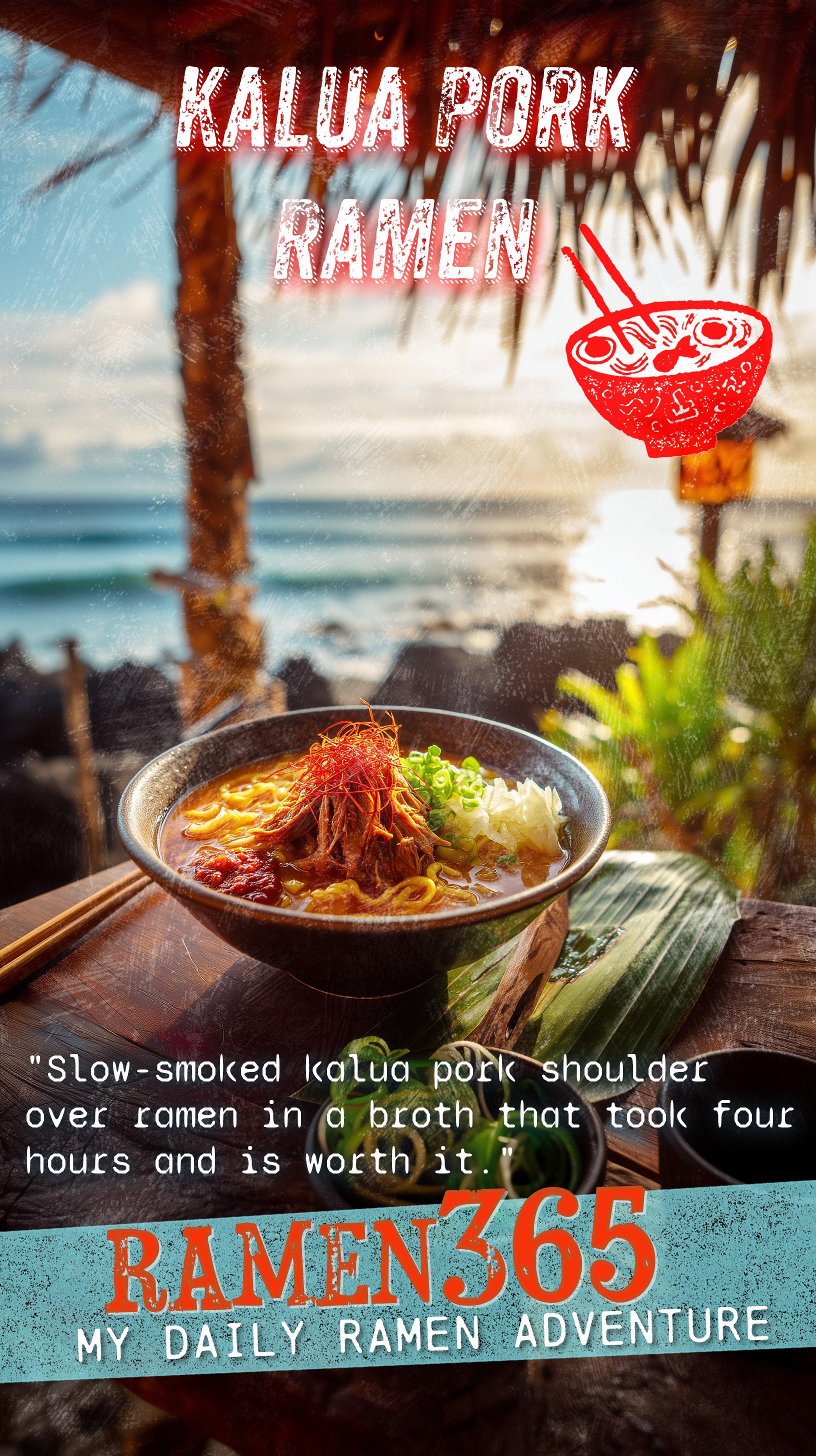 Kalua Pork Ramen