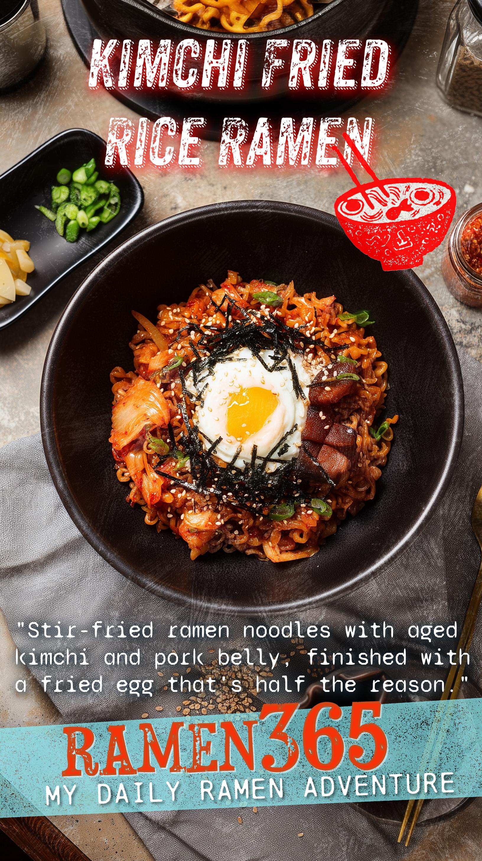 Kimchi Fried Rice Ramen