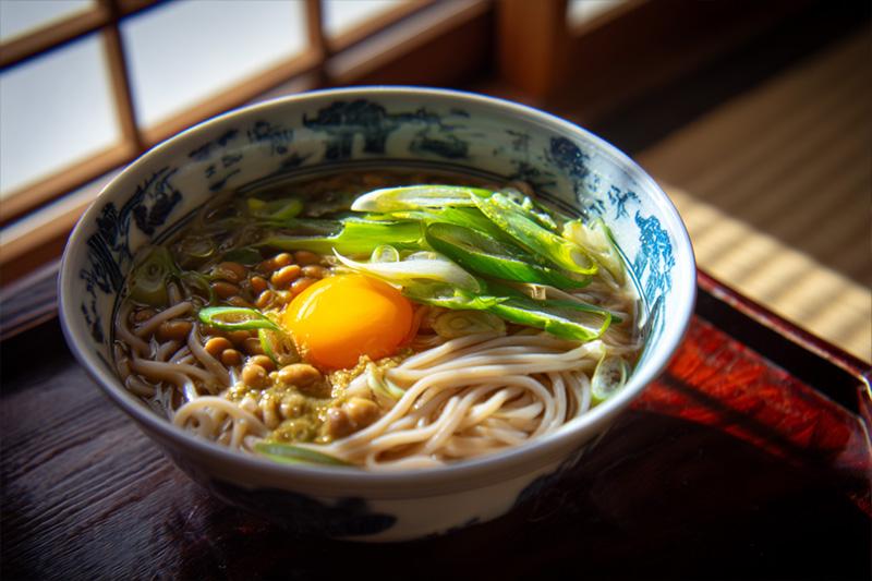 Natto Scallion Ramen