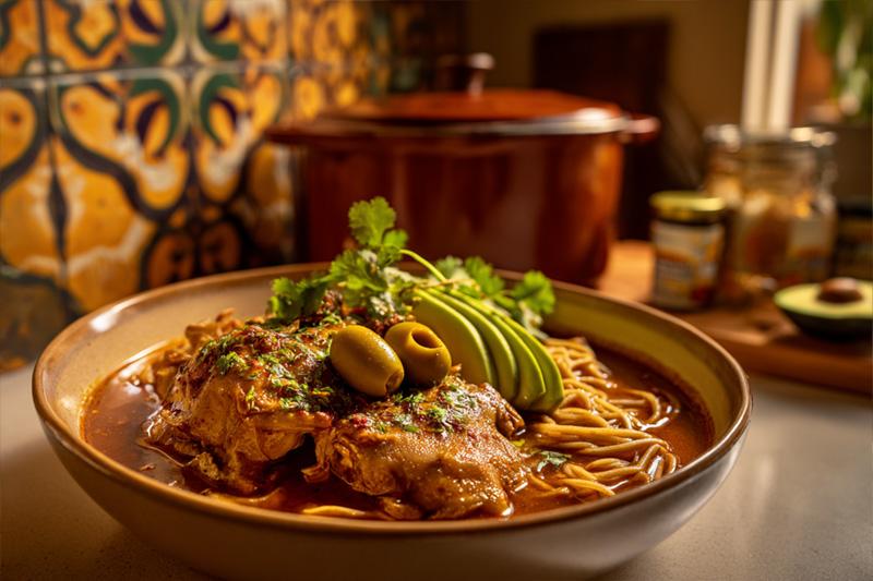 Pollo Guisado Ramen