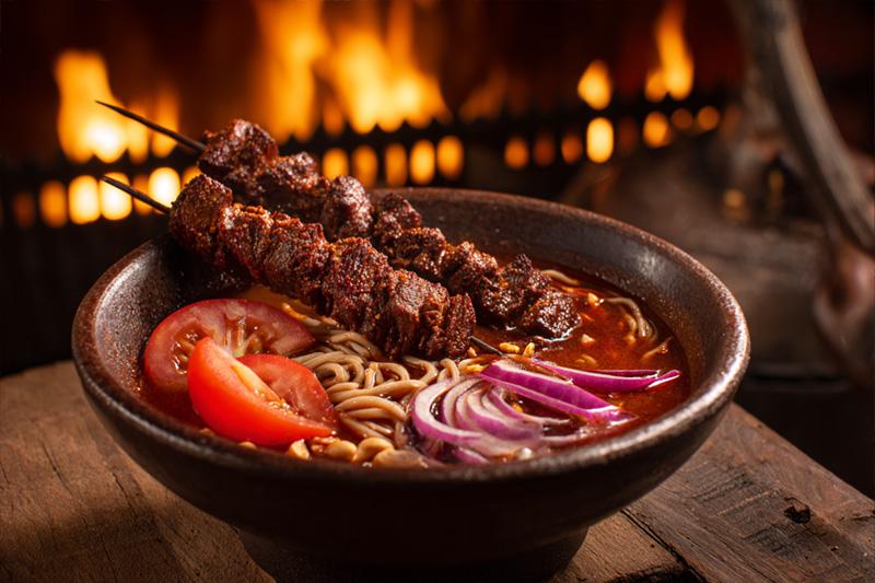 Suya Beef Ramen